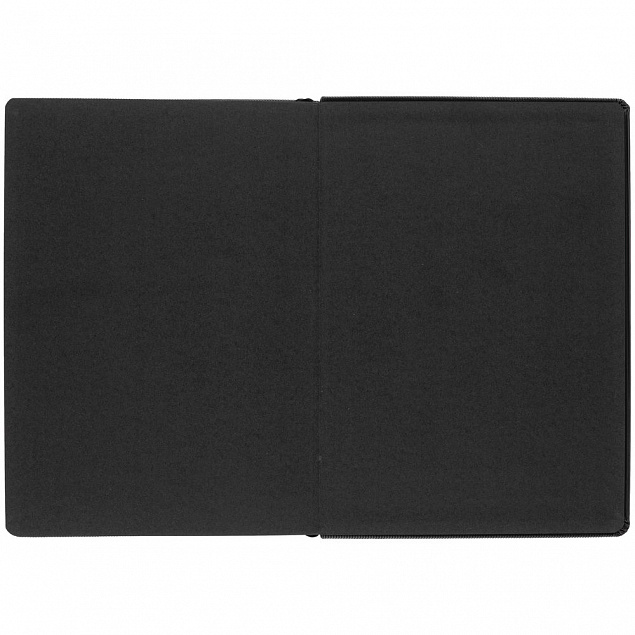 Ежедневник Grid, недатированный, черный с логотипом  заказать по выгодной цене в кибермаркете AvroraStore