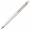 Ручка шариковая Raja Chrome, белая с логотипом в Москве заказать по выгодной цене в кибермаркете AvroraStore