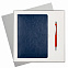 Подарочный набор Portobello/River Side синий (Ежедневник недат А5, Ручка) с логотипом в Москве заказать по выгодной цене в кибермаркете AvroraStore