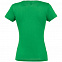 Футболка женская MISS 150, ярко-зеленая с логотипом в Москве заказать по выгодной цене в кибермаркете AvroraStore