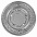 Медаль наградная  "Серебро" с логотипом в Москве заказать по выгодной цене в кибермаркете AvroraStore