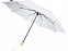 Birgit, складной ветроустойчивой зонт диаметром 21 дюйм из переработанного ПЭТ, белый с логотипом в Москве заказать по выгодной цене в кибермаркете AvroraStore