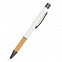 Ручка металлическая Сайрис софт-тач, белая с логотипом в Москве заказать по выгодной цене в кибермаркете AvroraStore
