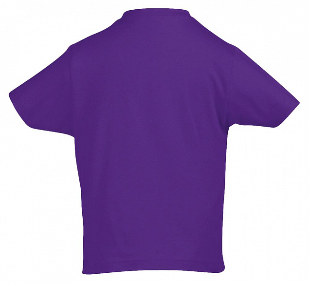 Футболка детская Imperial Kids, темно-фиолетовая с логотипом  заказать по выгодной цене в кибермаркете AvroraStore