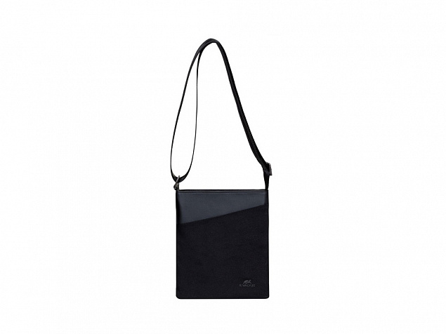 8509 black сумка через плечо для планшета 8 с логотипом в Москве заказать по выгодной цене в кибермаркете AvroraStore