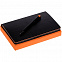 Набор Trait, черно-оранжевый с логотипом в Москве заказать по выгодной цене в кибермаркете AvroraStore