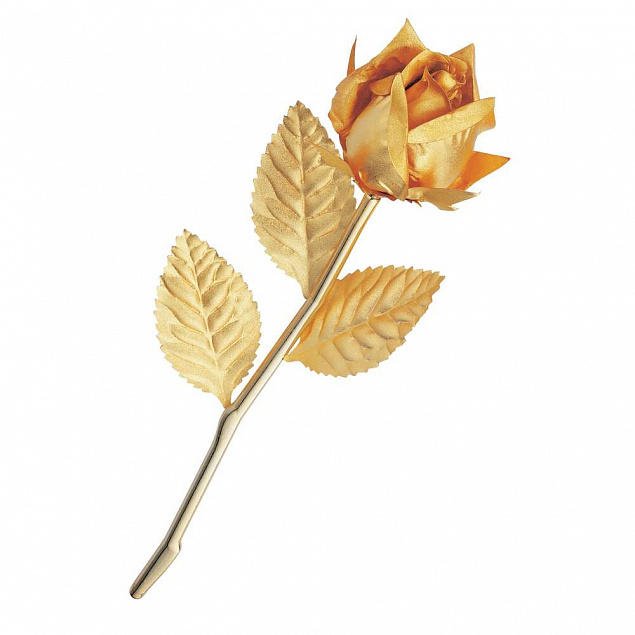 Сувенир «Золотая роза» с логотипом в Москве заказать по выгодной цене в кибермаркете AvroraStore