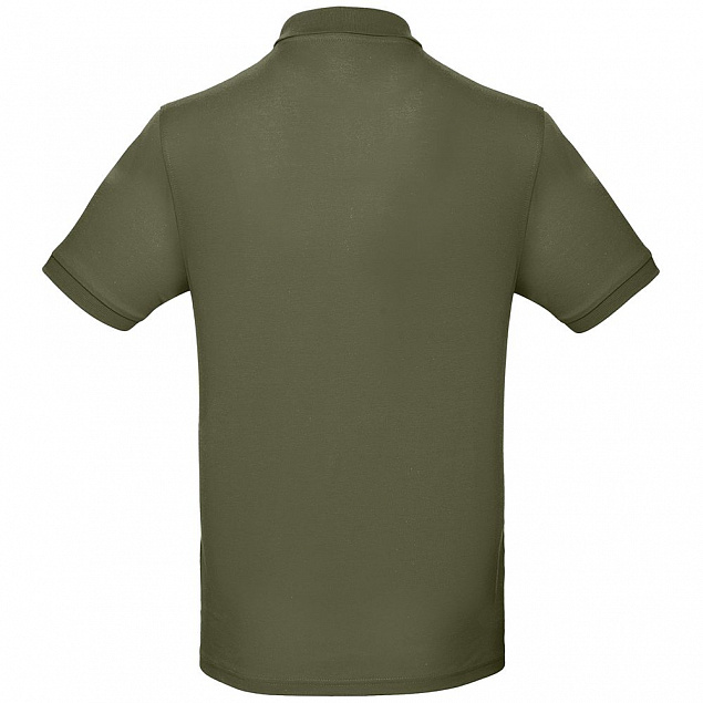 Рубашка поло мужская Inspire, хаки с логотипом в Москве заказать по выгодной цене в кибермаркете AvroraStore