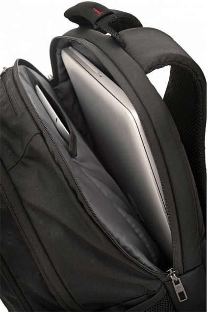 Рюкзак для ноутбука GuardIT, черный с логотипом в Москве заказать по выгодной цене в кибермаркете AvroraStore