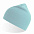 Шапка HOLLY двуслойная, пряжа Polylana®, 60% полиэстер, 40% акрил, голубой с логотипом в Москве заказать по выгодной цене в кибермаркете AvroraStore