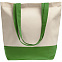 Холщовая сумка Shopaholic, ярко-зеленая с логотипом в Москве заказать по выгодной цене в кибермаркете AvroraStore