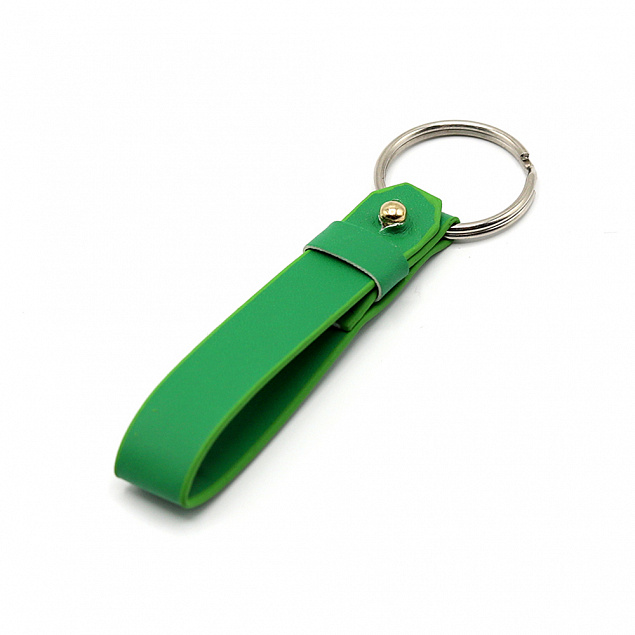 Брелок Belt в подарочной упаковке, зеленый с логотипом в Москве заказать по выгодной цене в кибермаркете AvroraStore