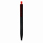 Черная ручка X3 Smooth Touch, красный с логотипом в Москве заказать по выгодной цене в кибермаркете AvroraStore