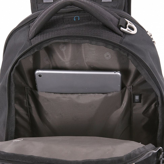 Рюкзак для ноутбука Swissgear Air Flow 15'',черный с логотипом в Москве заказать по выгодной цене в кибермаркете AvroraStore
