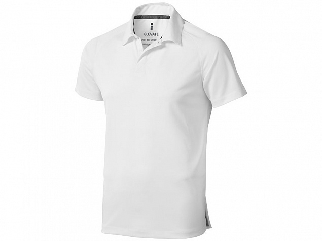 Рубашка поло Ottawa мужская, белый с логотипом в Москве заказать по выгодной цене в кибермаркете AvroraStore