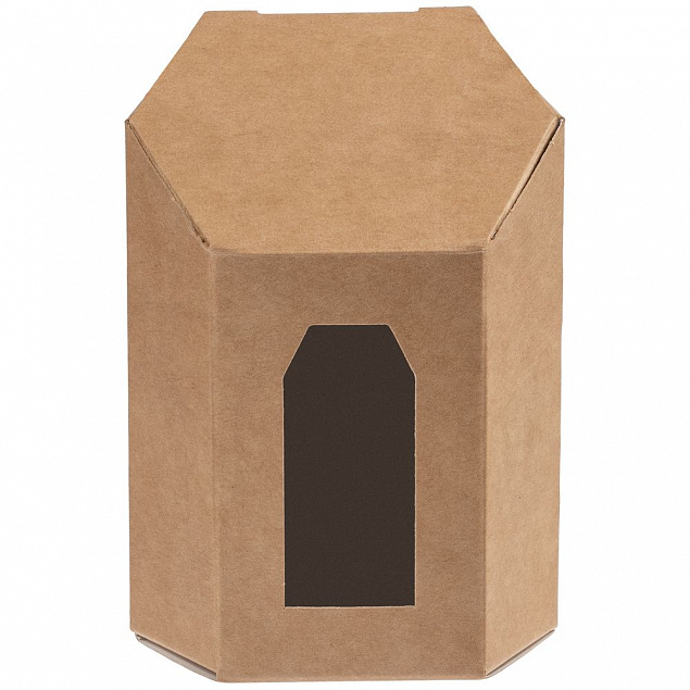 Коробка Six, малая, крафт с логотипом в Москве заказать по выгодной цене в кибермаркете AvroraStore