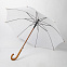 Зонт-трость механический, деревянная ручка с логотипом в Москве заказать по выгодной цене в кибермаркете AvroraStore