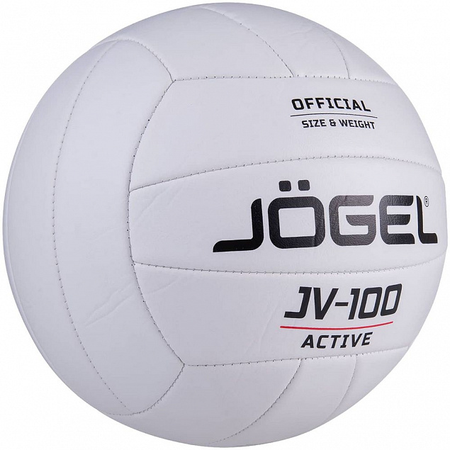 Мяч волейбольный Active, белый с логотипом в Москве заказать по выгодной цене в кибермаркете AvroraStore