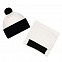 Шапка Snappy, белая с черным с логотипом в Москве заказать по выгодной цене в кибермаркете AvroraStore