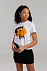 Футболка женская «Меламед. Bjork», белая с логотипом в Москве заказать по выгодной цене в кибермаркете AvroraStore