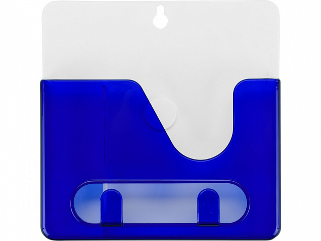 Подставка под ручки  Навесная, синий с логотипом в Москве заказать по выгодной цене в кибермаркете AvroraStore