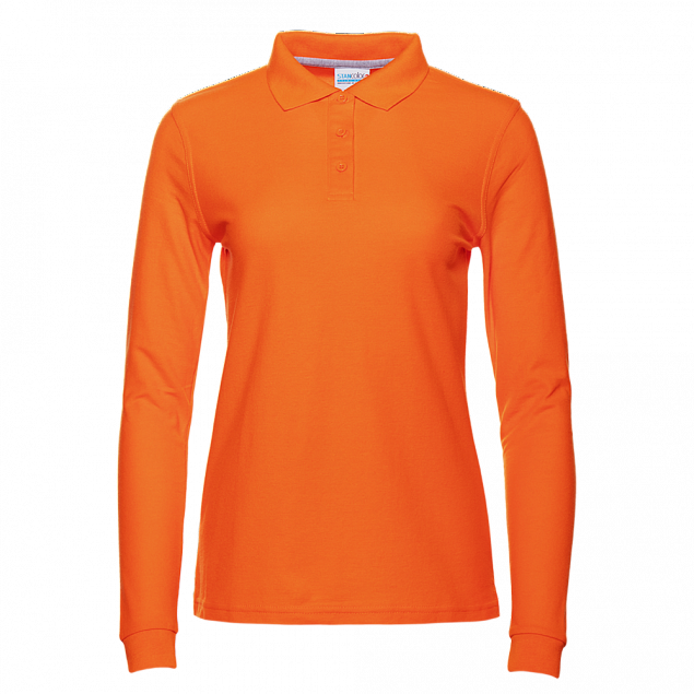 Рубашка поло Рубашка женская 04SW Оранжевый с логотипом в Москве заказать по выгодной цене в кибермаркете AvroraStore