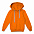 Толстовка с капюшоном детская Kirenga Kids, оранжевая с логотипом в Москве заказать по выгодной цене в кибермаркете AvroraStore