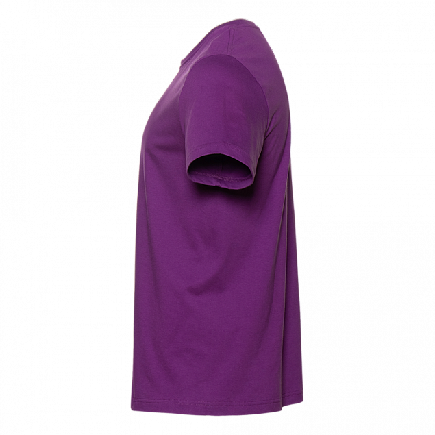 Футболка унисекс без бокового шва STAN хлопок 160, 02 Фиолетовый с логотипом в Москве заказать по выгодной цене в кибермаркете AvroraStore