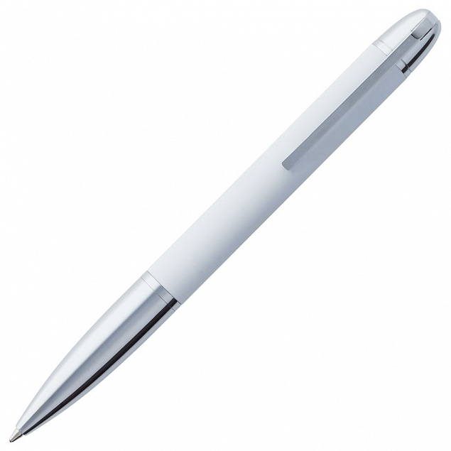 Ручка шариковая Arc Soft Touch, белая с логотипом в Москве заказать по выгодной цене в кибермаркете AvroraStore