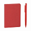 Набор подарочный "Лорен" с блокнотом А6, покрытие soft touch, красный# с логотипом в Москве заказать по выгодной цене в кибермаркете AvroraStore