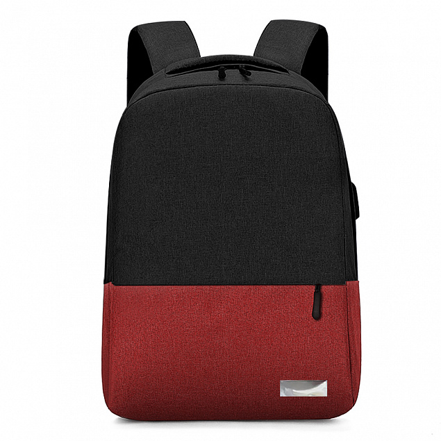 Рюкзак Burban, чёрно-красный с логотипом в Москве заказать по выгодной цене в кибермаркете AvroraStore