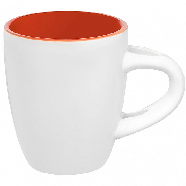 Кофейная кружка Pairy с ложкой, оранжевая с логотипом в Москве заказать по выгодной цене в кибермаркете AvroraStore