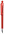 Ручка шариковая Check Si (красный) с логотипом  заказать по выгодной цене в кибермаркете AvroraStore