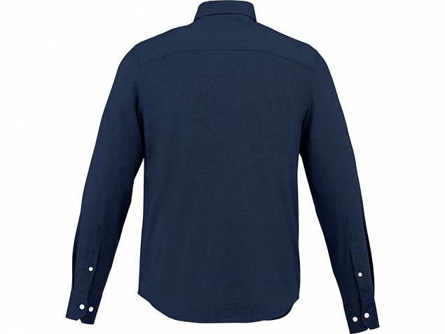 Рубашка с длинными рукавами Vaillant, темно-синий с логотипом в Москве заказать по выгодной цене в кибермаркете AvroraStore