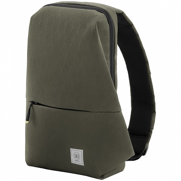 Рюкзак на одно плечо City Sling Bag, зеленый с логотипом в Москве заказать по выгодной цене в кибермаркете AvroraStore