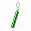 Брелок BIMOX с фонариком, зелёный, пластик, 8,5*d-1,4см с логотипом в Москве заказать по выгодной цене в кибермаркете AvroraStore