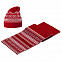 Шапка Lambient, красная с белым с логотипом в Москве заказать по выгодной цене в кибермаркете AvroraStore