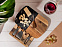 Набор для сыра в подарочной коробке из акации и мрамора «Date» с логотипом в Москве заказать по выгодной цене в кибермаркете AvroraStore