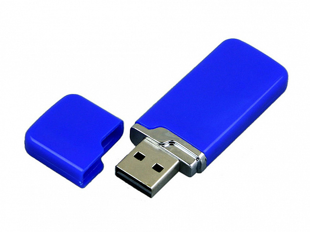 USB 3.0- флешка на 128 Гб с оригинальным колпачком с логотипом в Москве заказать по выгодной цене в кибермаркете AvroraStore