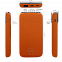 Внешний аккумулятор Bplanner Power 3 ST, софт-тач, 10000 mAh (Оранжевый) с логотипом в Москве заказать по выгодной цене в кибермаркете AvroraStore