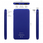 Внешний аккумулятор Bplanner Power 1 ST, софт-тач, 5000 mAh (синий) с логотипом в Москве заказать по выгодной цене в кибермаркете AvroraStore