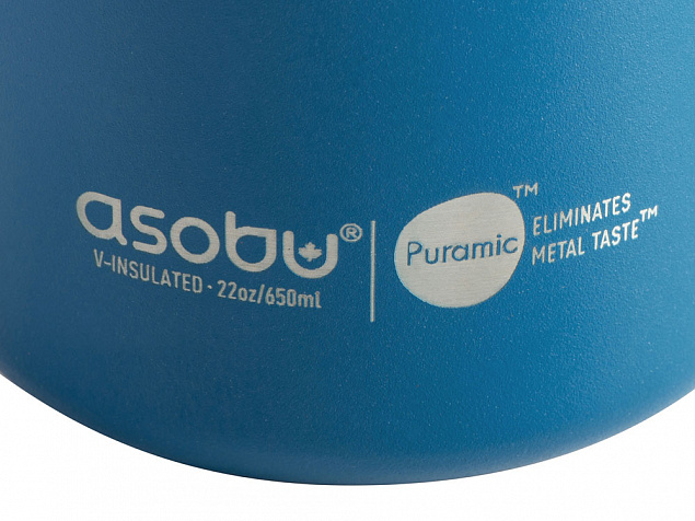 Вакуумная термокружка с  керамическим покрытием «Pick-Up», 650 мл с логотипом в Москве заказать по выгодной цене в кибермаркете AvroraStore