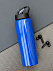 Спортивная бутылка Moist, синяя с логотипом в Москве заказать по выгодной цене в кибермаркете AvroraStore