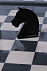 Флешка из серии «Ход конем», черная, 8 Гб с логотипом в Москве заказать по выгодной цене в кибермаркете AvroraStore