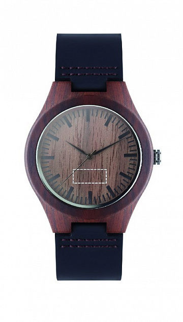 Наручные часы на кожаном ремешк с логотипом в Москве заказать по выгодной цене в кибермаркете AvroraStore