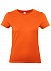 Футболка женская E190 оранжевая с логотипом в Москве заказать по выгодной цене в кибермаркете AvroraStore