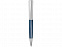 Ручка металлическая шариковая Conquest Blue с логотипом в Москве заказать по выгодной цене в кибермаркете AvroraStore