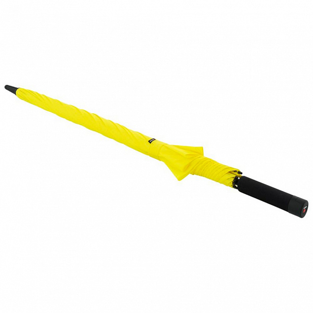 Зонт-трость U.900, желтый с логотипом в Москве заказать по выгодной цене в кибермаркете AvroraStore