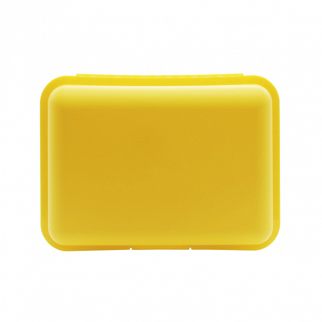 Ланч-бокс Bambino Blue line (желтый) с логотипом в Москве заказать по выгодной цене в кибермаркете AvroraStore