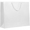 Пакет бумажный «Блеск», большой, белый с логотипом в Москве заказать по выгодной цене в кибермаркете AvroraStore